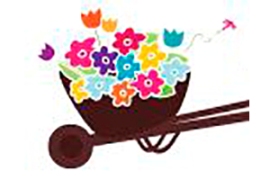 Carrito de las flores